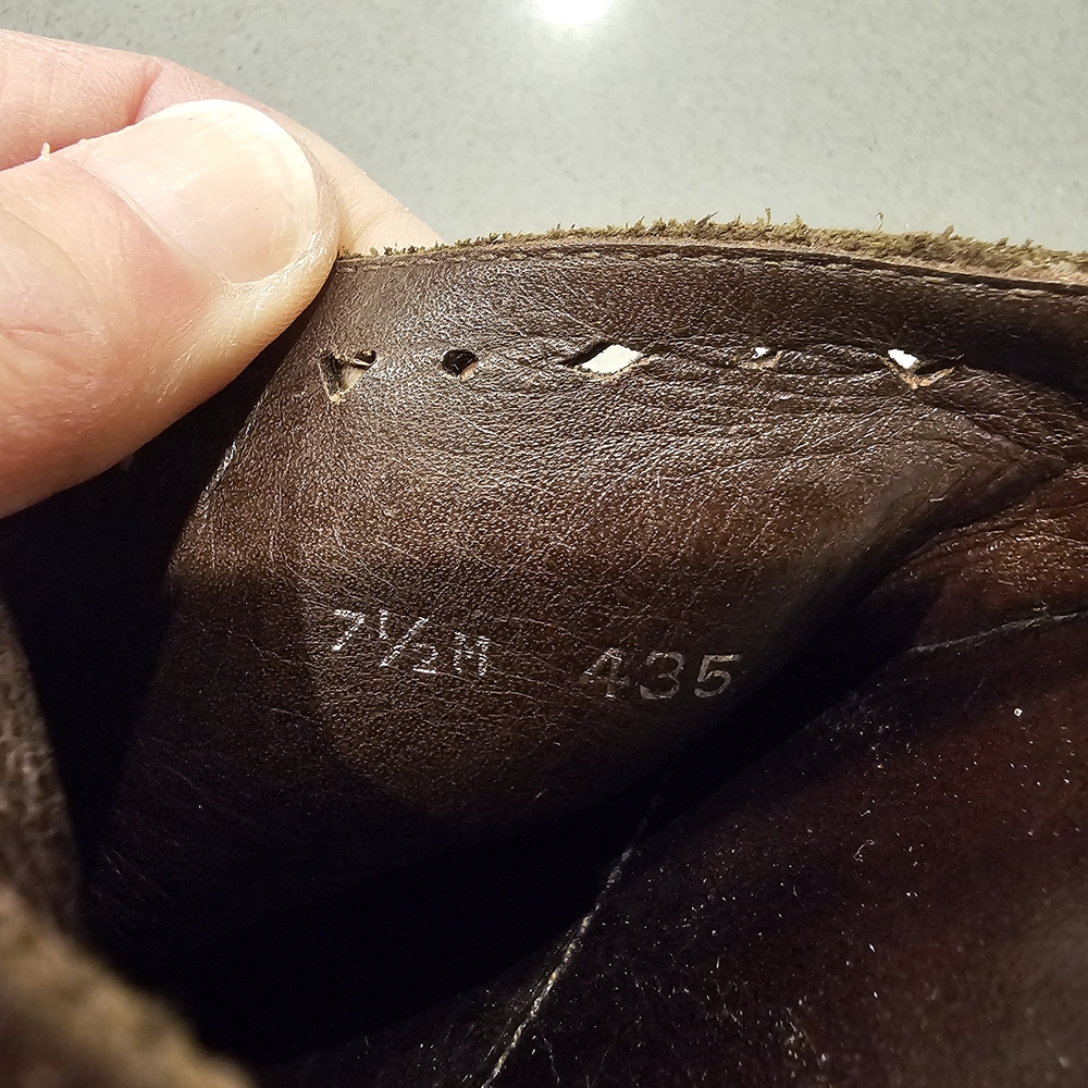 Brighton Napa Brown Suede and Leather Slip-On Mules Size 7.5 - Picture 6 of 8